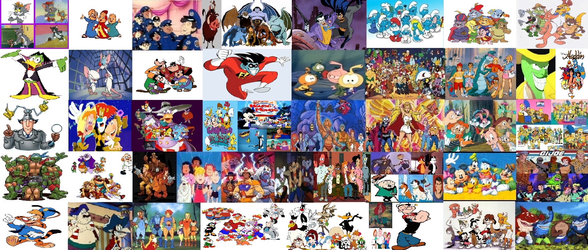 Best Cartoon Shows of All Time